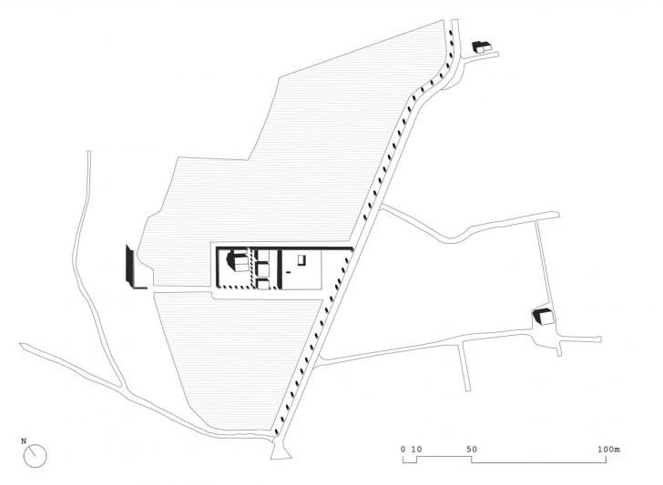 Plan masse Vauvert Nunes Antoine-Frédéric